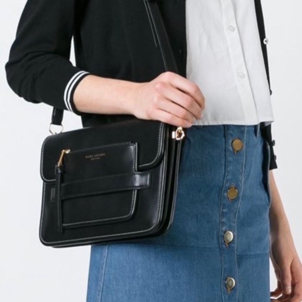 Marc Jacobs Large Madison Leather Shoulder Bag